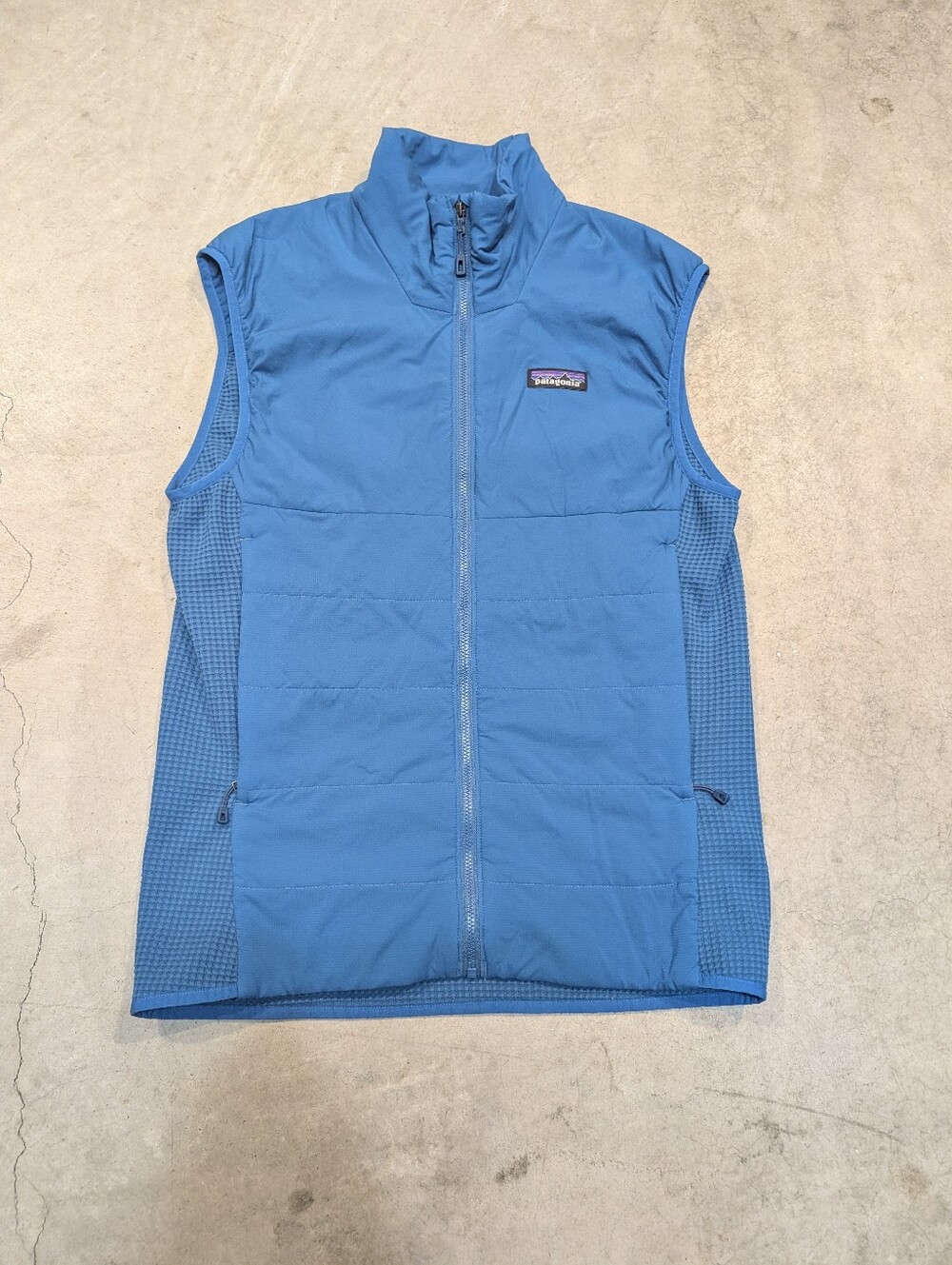 Patagonia Nano Air Full Zip Vest Mens S Blue